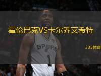 霍倫巴克VS卡爾喬艾希特