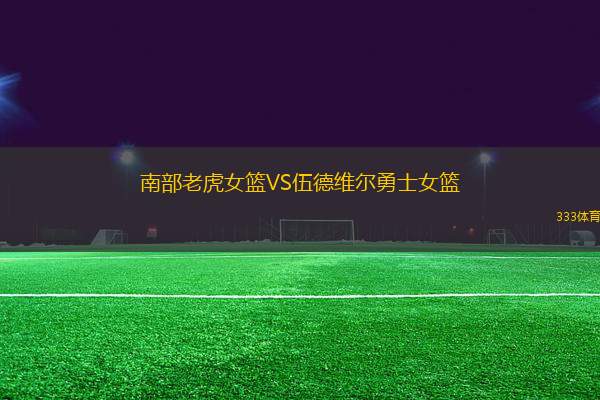 南部老虎女籃VS伍德維爾勇士女籃