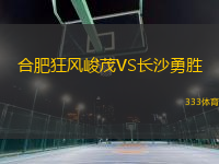 合肥狂風(fēng)峻茂VS長(zhǎng)沙勇勝